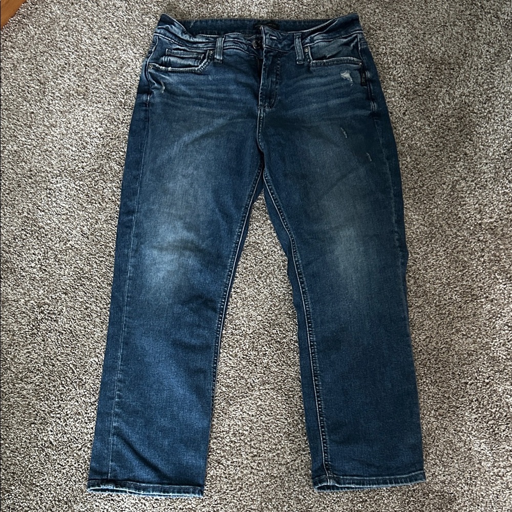 Silver Jeans Suki Capri W30/L23.5